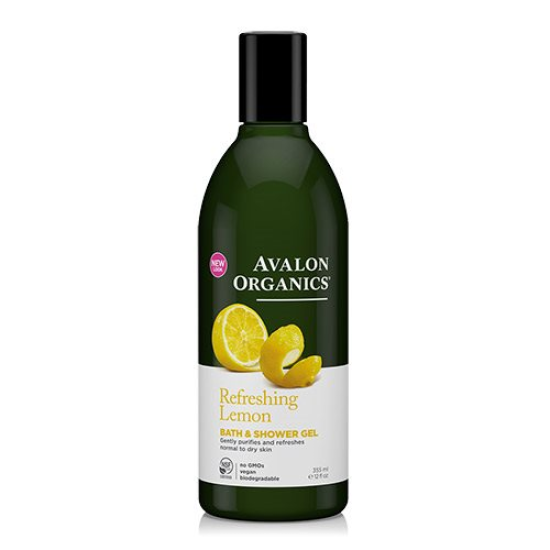 Avalon Organics Lemon Bath and Shower Gel (350 ml)