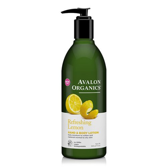 Avalon Organics Lemon Hand and Body Lotion (340 ml)