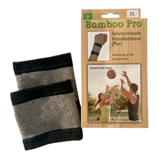 Bamboo Pro Håndledsbind X-Large (1 sæt)