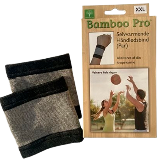 Bamboo Pro Håndledsbind XX-Large (1 sæt)