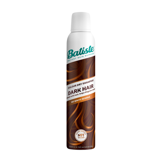 Batiste Dry Shampoo Dark & Deep Brown 200 ml.