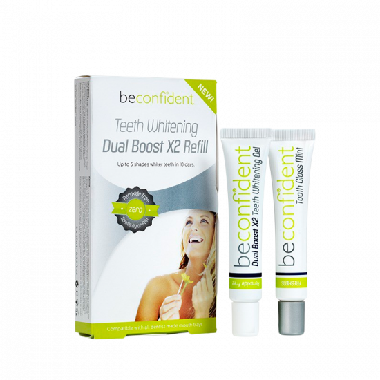 Beconfident Teeth Whitening Dual Boost X2 Refill (2 x 10 ml)