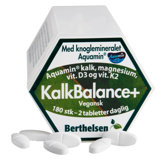 Berthelsen KalkBalance+ 180 tabletter