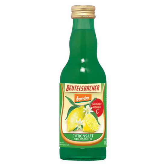 Beutelsbacher Demeter Citronsaft (200 ml)