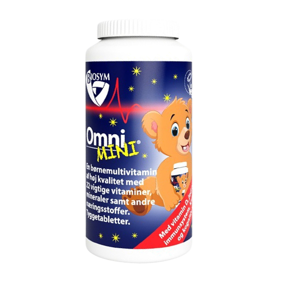 Biosym OmniMini Multivitamin Til Børn 160 kapsler
