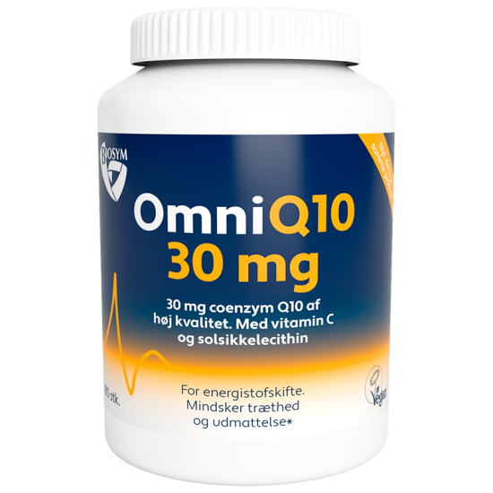 Biosym OmniQ10 30 mg 180 kapsler
