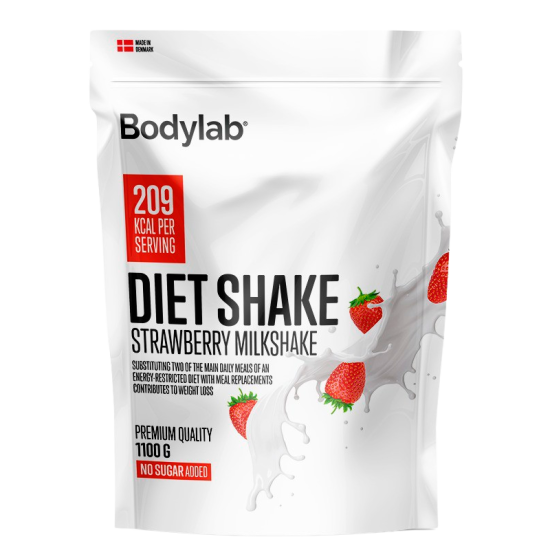 Bodylab Diet Shake Strawberry Milkshake (1100 g)
