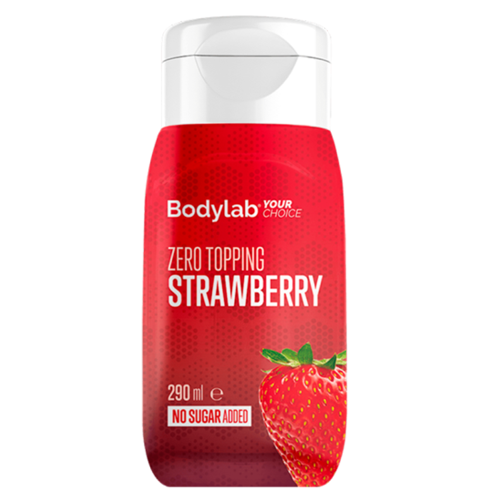 Bodylab Zero Topping - Jordbær (290 ml)