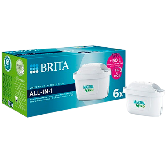 BRITA All-In-1 Water Filter (6 stk)