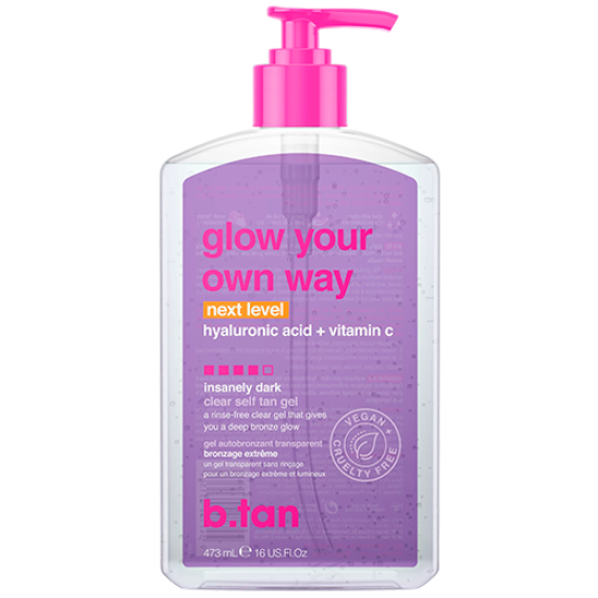 b.tan Glow Your Own Way Tan Gel (473 ml)