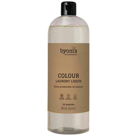 byoms Colour Probiotic Laundry Liquid 50 vaske (1000 ml)