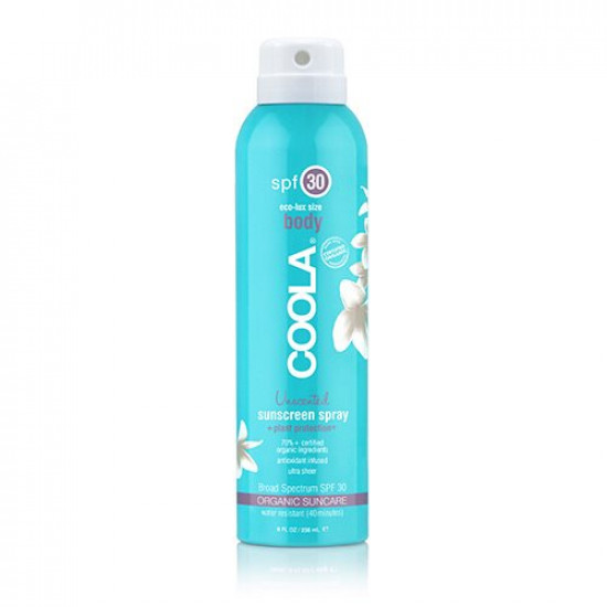 Coola Sport Continuous Spray SPF 30 Unscented 236 ml.