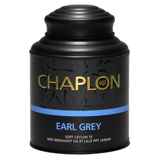 Chaplon Earl Grey Sort Te Dåse Ø (160 g)