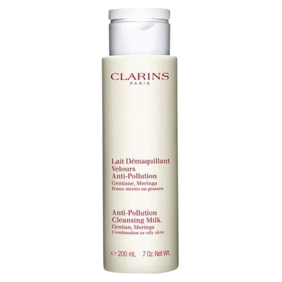 clarins anti-pollution cleansing milk oily skin 200 ml.