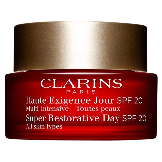 clarins super restorative day cream spf20 50 ml.