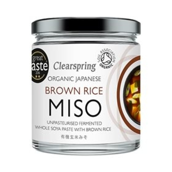 Clearspring Miso Brown Rice Ø upasteuriseret (150 g)
