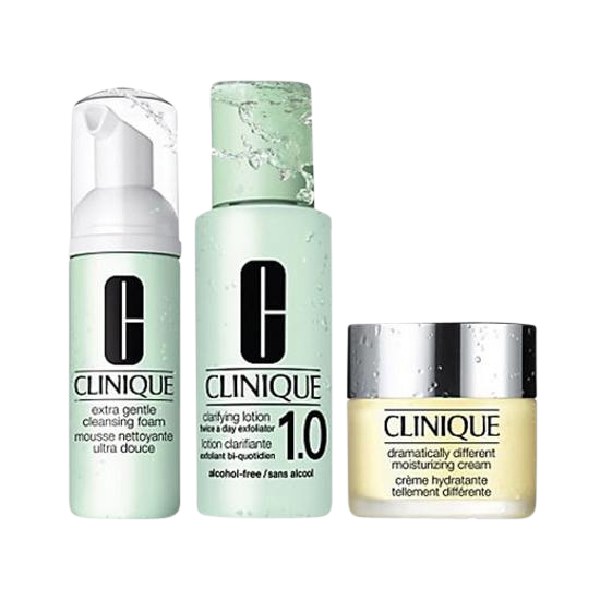 clinique 3-step skin type 1+2