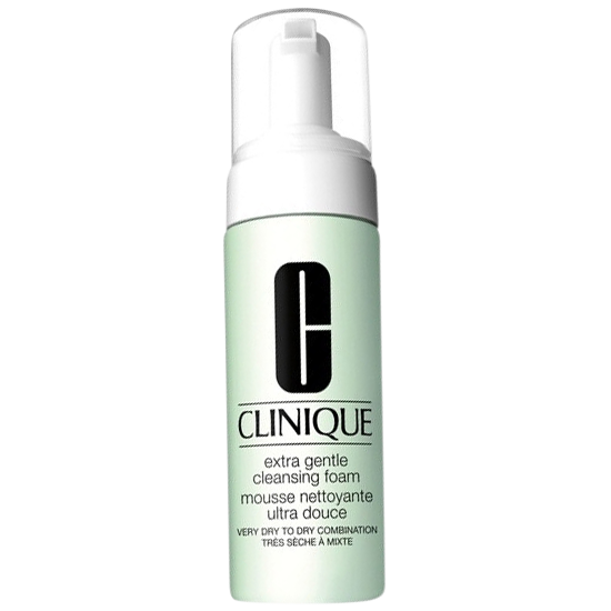 clinique extra gentle cleansing foam 125 ml.