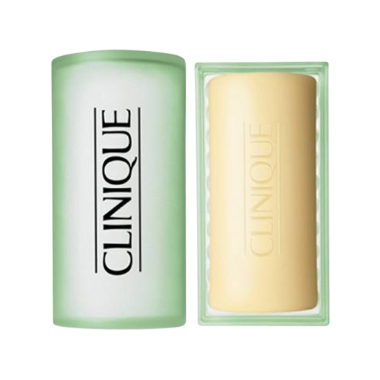 clinique facial soap with dish dry skin 100 g.