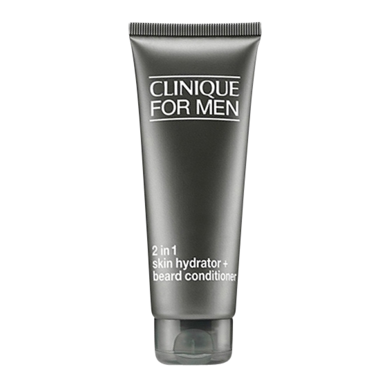clinique for men 2 in 1 skin hydrator + beard conditioner