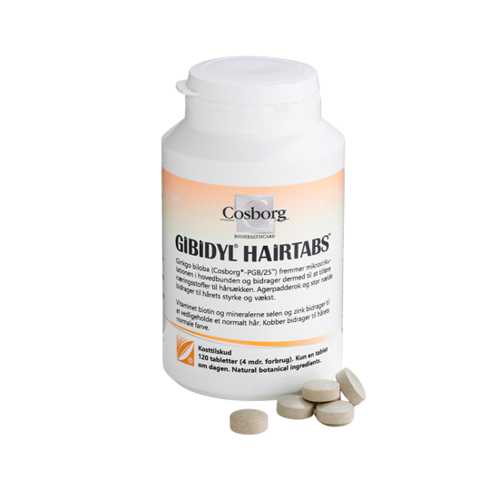 Cosborg Gibidyl Hairtabs (120 tab)