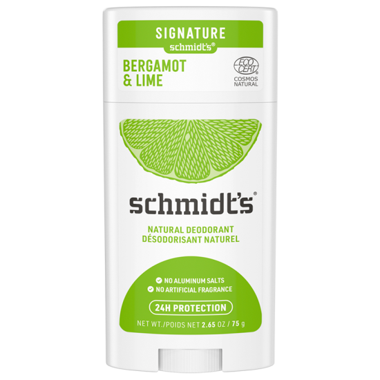 Schmidt's Deodorant stick Bergamot+Lime Schmidt’s (75 g)