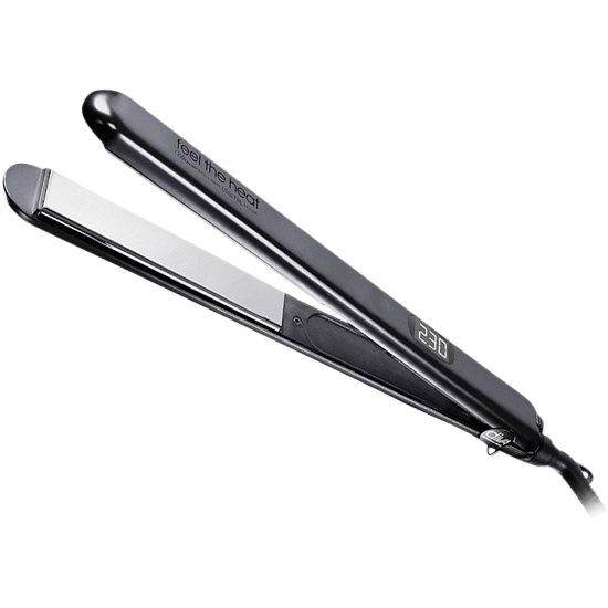 diva professional styling feel the heat ultimate styler silver titanium