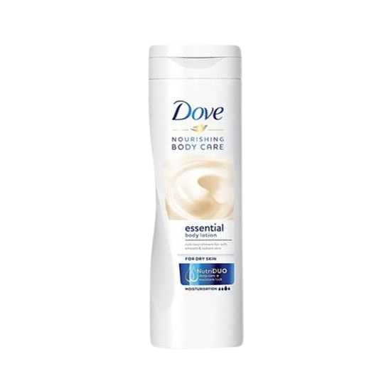 dove essential nourishing body lotion 400 ml.