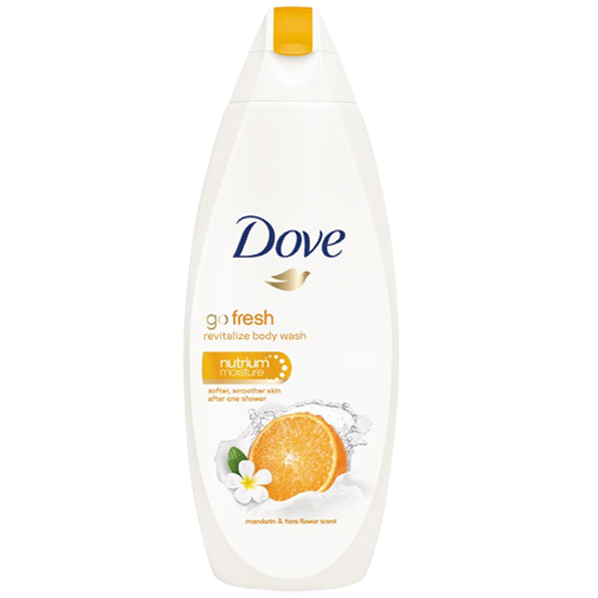 dove go fresh body wash mandarin 500 ml.