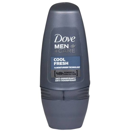 dove men cool fresh roll-on deodorant 50 ml.