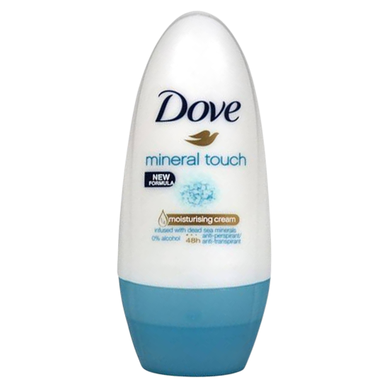 dove mineral touch roll-on deodorant 50 ml.