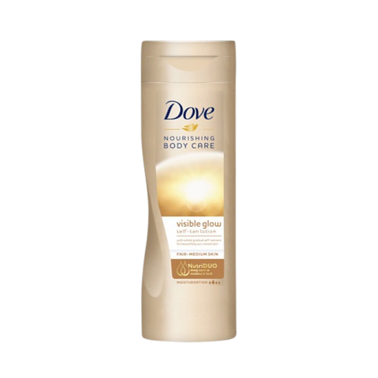 dove summer glow lotion fair/medium 400 ml.