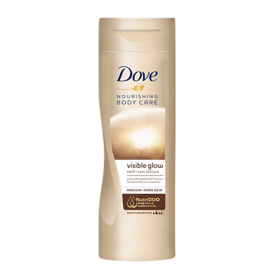dove summer glow lotion medium/dark 400 ml.