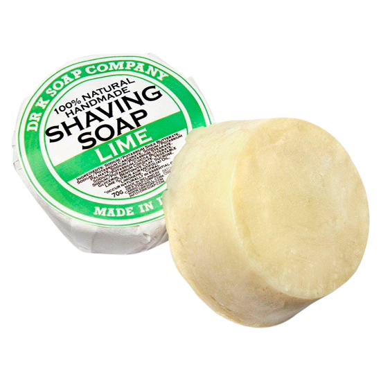 dr k soap company shaving soap lime 70 g