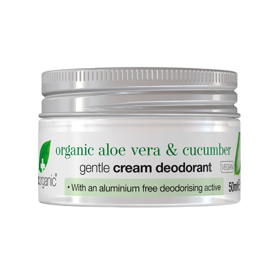 Dr. Organic Cream Deodorant Aloe Vera & Cucumber (50 ml)