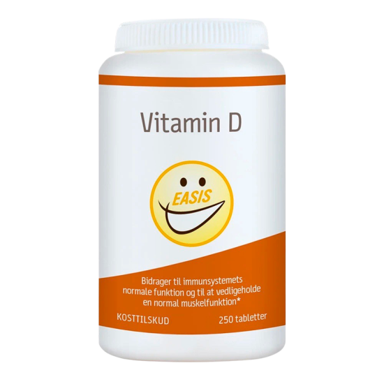 EASIS Kosttilskud Vitamin D (250 kaps)