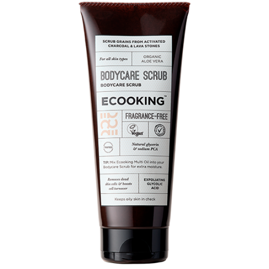 Ecooking Bodycare Scrub Fragrance Free (200 ml)