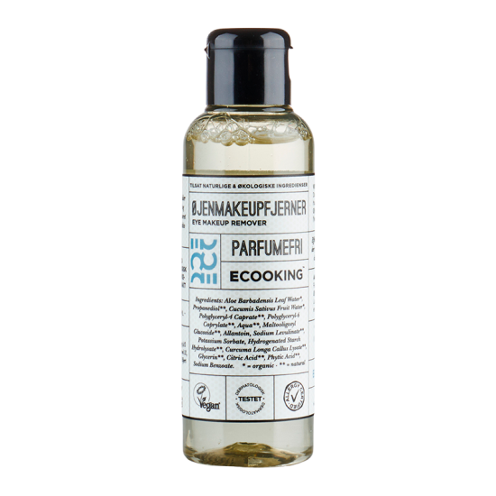 Ecooking Øjenmakeupfjerner Parfumefri (125 ml)