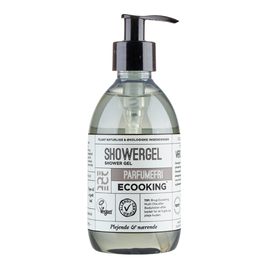 Ecooking Showergel Parfumefri (300 ml)