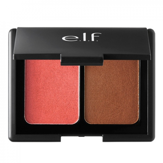 elf makeup Aqua-Infused Blush & Bronzer Peach 8.5 g.