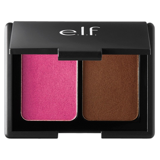 elf makeup aqua-infused blush and bronzer violet 8.5 g.
