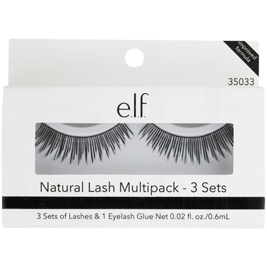 elf makeup natural lash multipack 3 sets