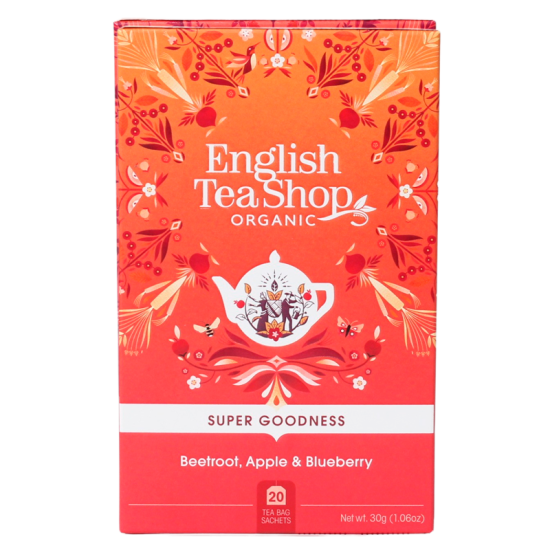 English Tea Shop Beetroot, Apple & Blueberry Ø (20 breve)