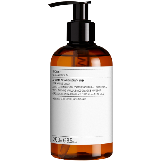 Evolve Organic Beauty African Orange Aromatic Wash (250 ml)