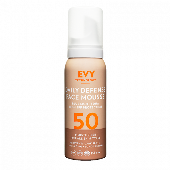 EVY TECHNOLOGY Daily Defense Face Mousse SPF50 75 ml