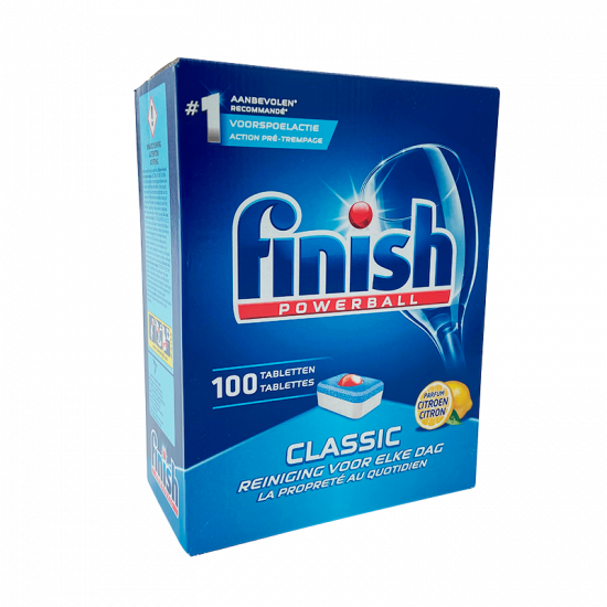 Finish Powerball Classic Everyday Clean Citron Sparkle (100 tab)