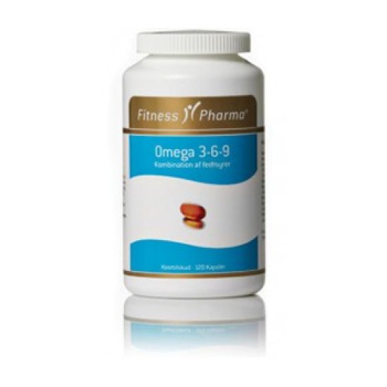 Fitness Pharma omega 3-6-9 med A, D, E og K vitamin (180 stk)