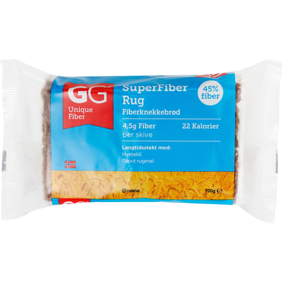 GG Unigefiber Rug brød(100 g)