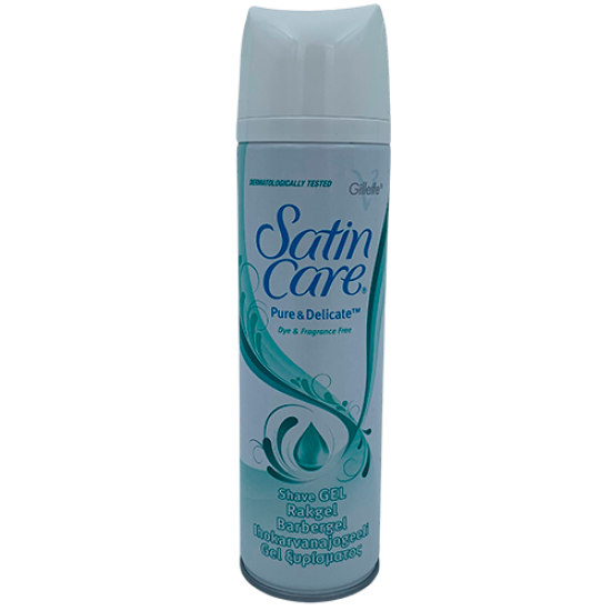 Gillette Satin Care Pure & Delicate Shave Gel 200 ml.