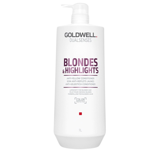 goldwell dualsenses blondes and highlights shampoo 1000 ml.